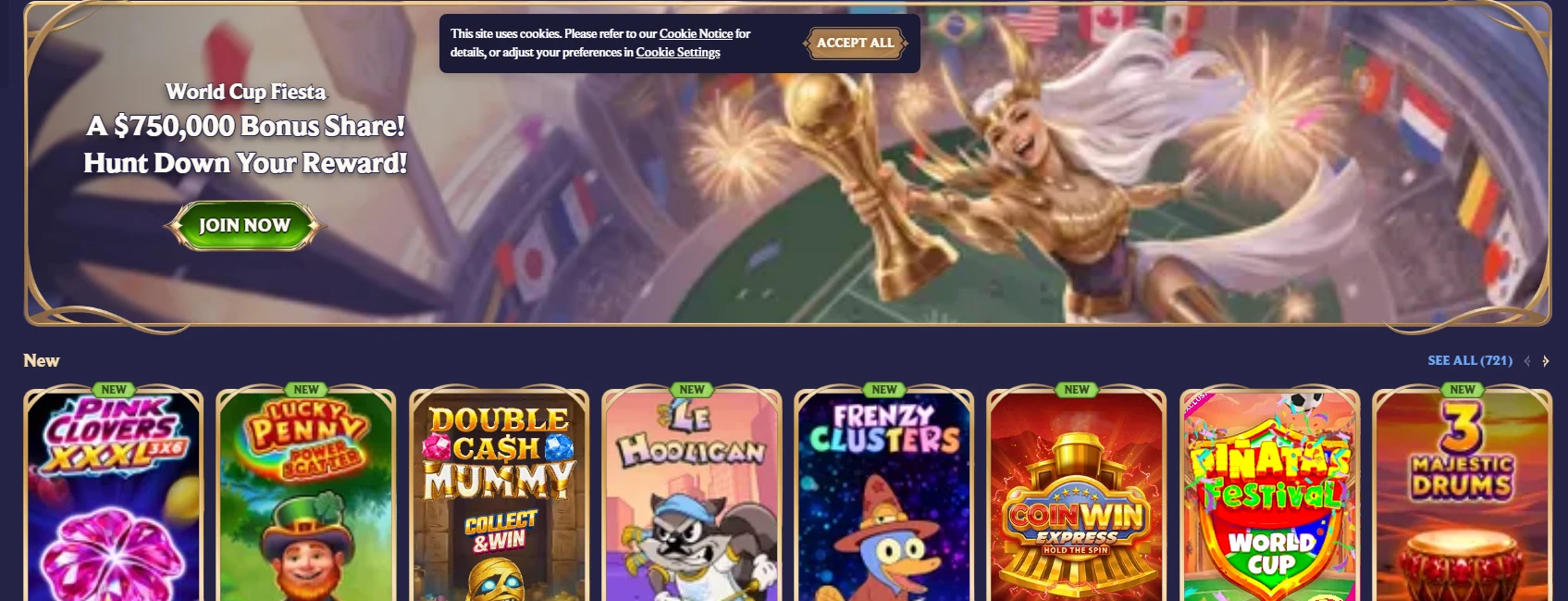 Divaspin Casino bannière promotionnelle bonus